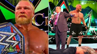 Brock Lesnar WINNING Universal Championship & Roman Loss, Becky Retain Title, WWE Crown Jewel 2021