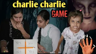Charlie charlie real game☠️ నిజంగా దెయ్యాన్ని చూసాం ఆమ్మో