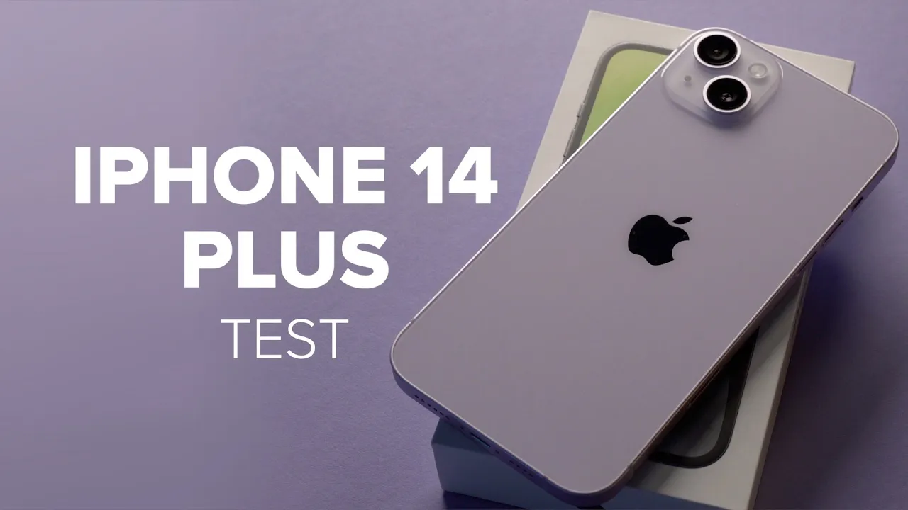 Vido-Test de Apple iPhone 14 Plus par Computer Bild