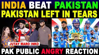 INDIA WON BY 7 WICKETS | PAKISTAN LEFT IN TEARS | IND VS PAK WORLD CUP 2023 MATCH | ANGRY REACTION