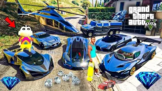 FRANKLIN TOUCH ANYTHING BECOME GOLD || EVERYTHING IS FREE IN GTA 5
