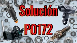 solucion de codigo P0172 ( Mezcla muy rica)