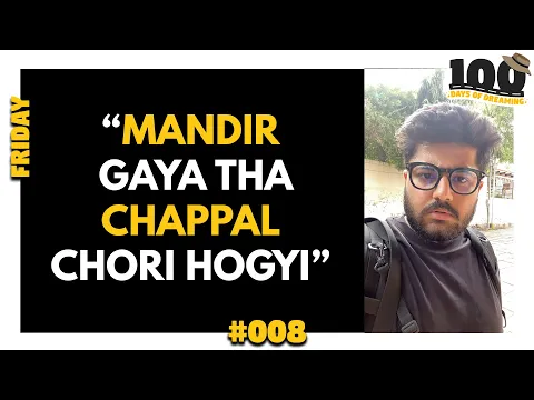 #008 Mandir gaya tha, Chappal Chori hogyi 😫 #100DaysofDreaming | Monkey Magic #shorts