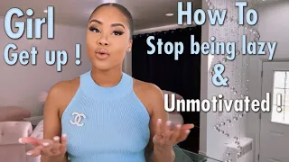 how to exit your LAZY GIRL ERA : how to be productive & motivated , discipline & radiate confidence