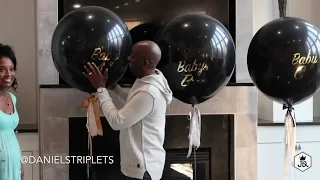 Not 1 or 2, BUT 3 !  IT'S A TRIPLETS Gender Reveal from the Family