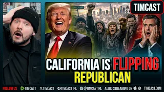 DEMOCRATS LOSE, CALIFORNIA IS GOING REPUBLICAN