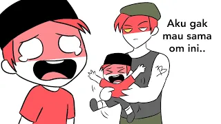 AKU GAK MAU SAMA OM INI!!! 😭 || Drama Countryhumans Indonesia 🇮🇩
