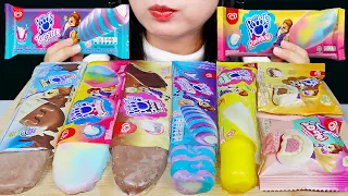 ASMR PADDLE POP ICE CREAM 🍦 PADDLE POP RAINBOW, CHOCO LAVA, BANANA BOAT, TWISTER, MOCHI ICE CREAM