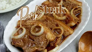 Pork Bistek | Filipino-style Pork Steak