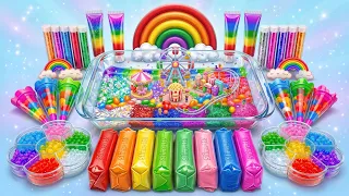 Pesta Slime Pelangi Terheboh! 🌈✨ DIY Mega Slime Party