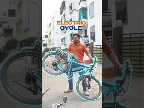 Electric Cycle ￼⚡️ vs Normal Cycle 🚲