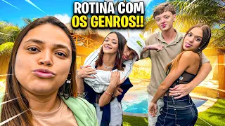 ROTINA DA VIAGEM COM OS NAMORADOS DA MILLENA E MANU MAIA