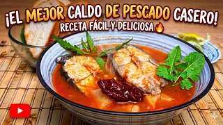 Como Hacer Caldo De Pescado, Facil y Deliciosa Receta