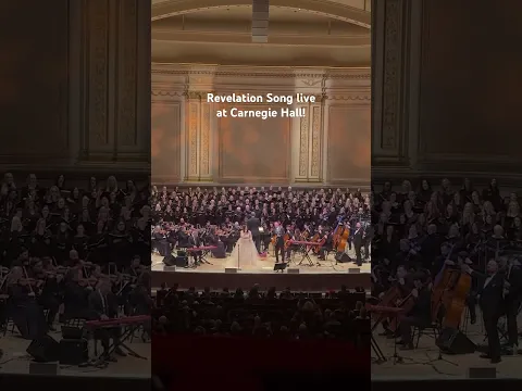Revelation Song live at Carnegie Hall! 😭🙌🏼 #worship #worshipmusic #christianmusic