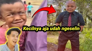 Pantesan pas udah gede ngeselin, kecilnya aja kaya gini ‼️ Reaction meme kocak