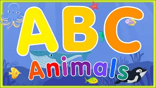 ABC Animals Song | ABC Alphabet Song with Animals for Children