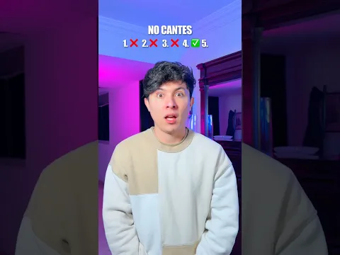 Si cantas pierdes 😨🥺 ¿cuántas tuviste tú? #sitesabeseltiktokbaila