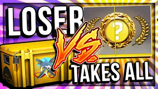 CS:GO 300 CASE BATTLE BUT LOSER TAKES IT ALL (KNIFE UNBOX)