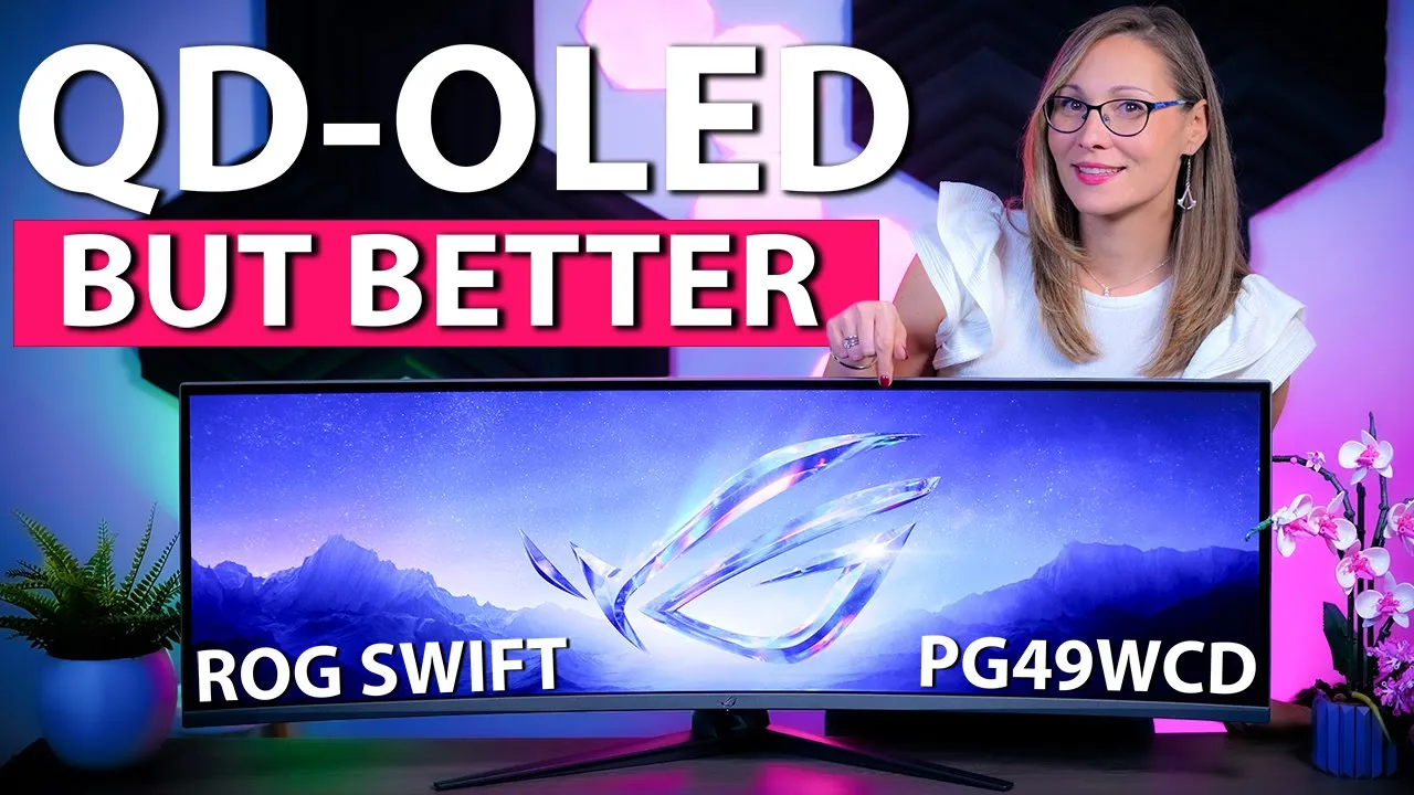 Vido-Test de Asus  ROG Swift OLED PG49WCD par Techtesters