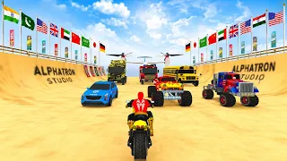 Bike Driving 3D - Mega Ramp Multi Vehicle Race Stunt - Android Gameplay