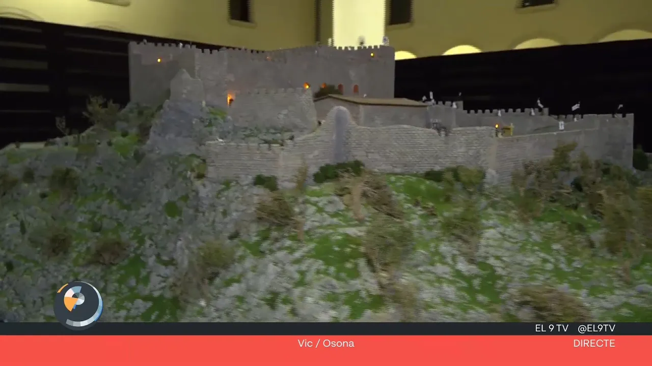 Visitem la desena Mostra de Pessebres de l’Associació de Veïns de Vic Nord, al CC Joan Triadú