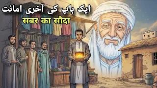 Sabr Ka Sauda — Ek Baap Ki Aakhri Amanat ke l Hindi Moral Story l Moral Story Hindi  Urdu l Story 