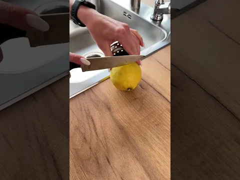 Lemon Hack For Fresh Sink!