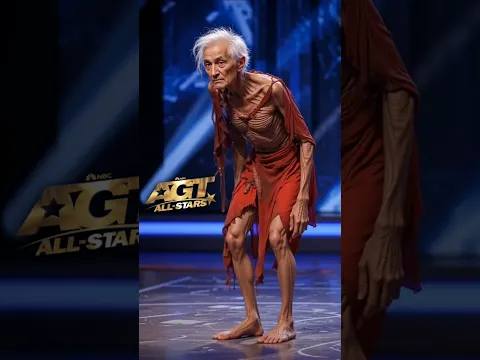 الساحر العجوز الذي ارعب الحكام والجمهور في عرض AGT 😱😰