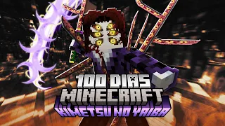 Alcancé el Poder de la LUNA SUPERIOR UNO como KOKUSHIBO en MINECRAFT HARDCORE