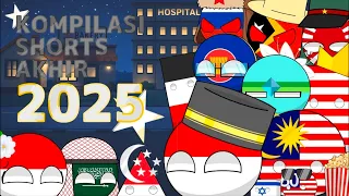 Kompilasi Short Countryballs Akhir Tahun 2025 || 🌟 USIBall 🌟