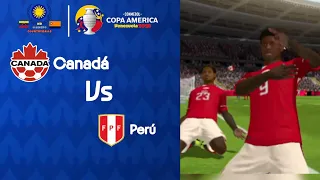 ¡DUELO CLAVE! Canadá vs Perú — Copa América 2028 | Football League