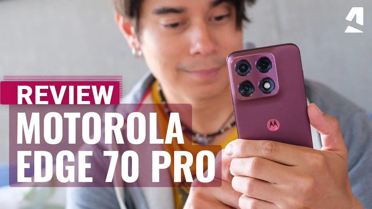 Vid�o-Test de Motorola Edge 70 par GSMArena