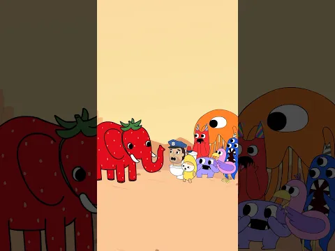 꿈속의 바나나캣과 딸기 코끼리 Banana Cat and Strawberry Elephant in a Dream #stingerflynndream