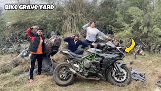 Abandoned Bike’s Grave Yard Ninja H2R ?