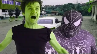Hulk Vs Black Spider-Man