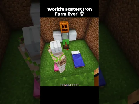 Worlds fastest iron farming