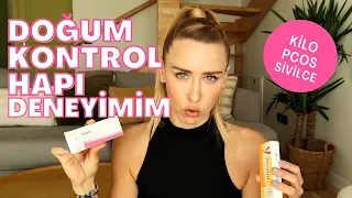 DOĞUM KONTROL HAPI KULLANIRKEN NELER YAŞADIM? Kilo aldırıyor mu , sivilceye etkisi ne? 🧐