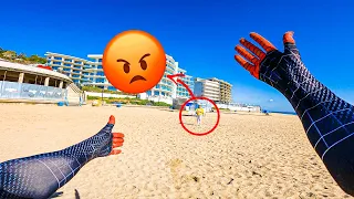 SPIDER-MAN ESCAPING ANGRY MOM! (Epic Parkour POV)