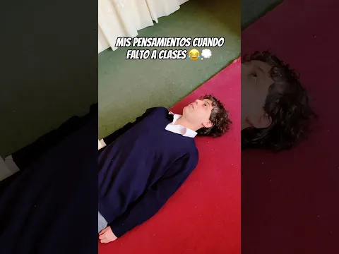 Mis pensamientos cuando falto a clases | Gabo Alvarez