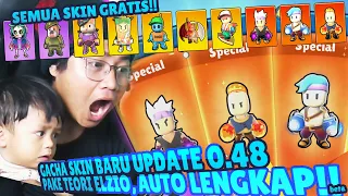 GACHA SEMUA SKIN BARU 0.48 GRATIS! ADA 3 SKIN SPECIAL TERBARU! TEORI ELZIO AUTO DAPET SEMUA SKIN!!