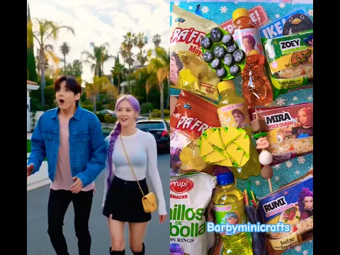 👀👉JINU SE SORPRENDE DE LA ENORME MANSIÓN DE ZOEY #kpopdemonhunters #manualidades