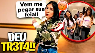 A QUE PONTO CHEGAMOS! OLHA OQUE ESSAS GAROTAS FIZERAM COM A LARA NO SHOPPING LAMENTÁVEL....