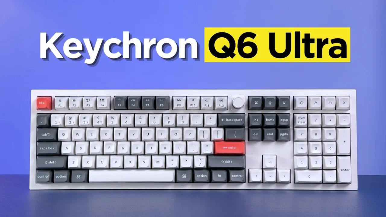 Vid�o-Test de Keychron Q6 par Cameron Dougherty Tech