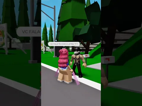 Vc Consegue Falar Tudo com a Letra “T”? #roblox #brookhaven #rp