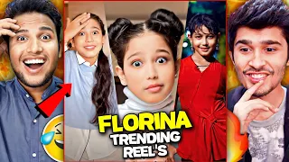 Florina Gogoi Latest Instagram Trending Reels Reaction 🔥💯 | #florina | V2funreacts