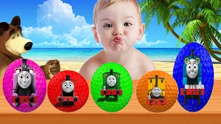 Learn Colors With Thomas and Friends Colours Ball | New Colors for Thomas, Children songs