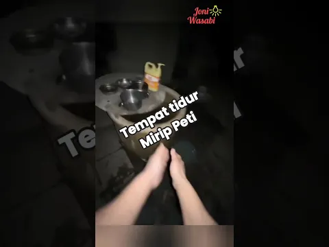 Tidur di tempat yang mirip peti