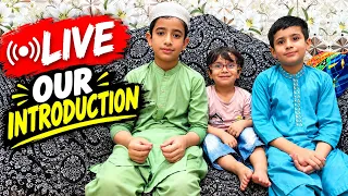 Hmara Introduction Pehli Bar | First Live 😍