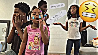 Invisible prank on Rakiyah 😱🤣😱