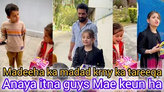 Anaya NY lrhki ko cake keun nh diya  madeeha ny gareeb larki ki madad kesy ki #hazaravillagefamily